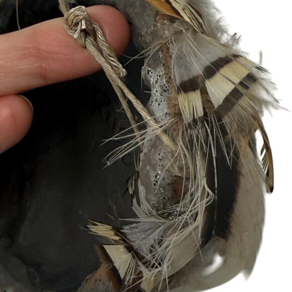 Handmade TerraCotta Clay Mask, Carved Cultural Hanging Decor - Picture 3 of 5